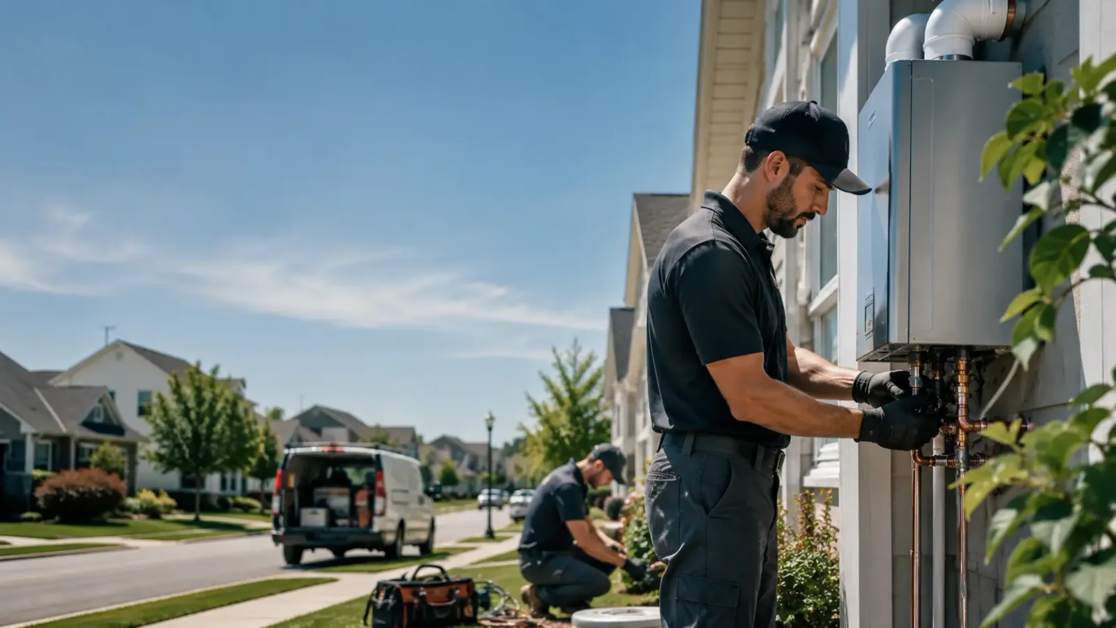 Tankless Water Heater Installation in Plainview, AR